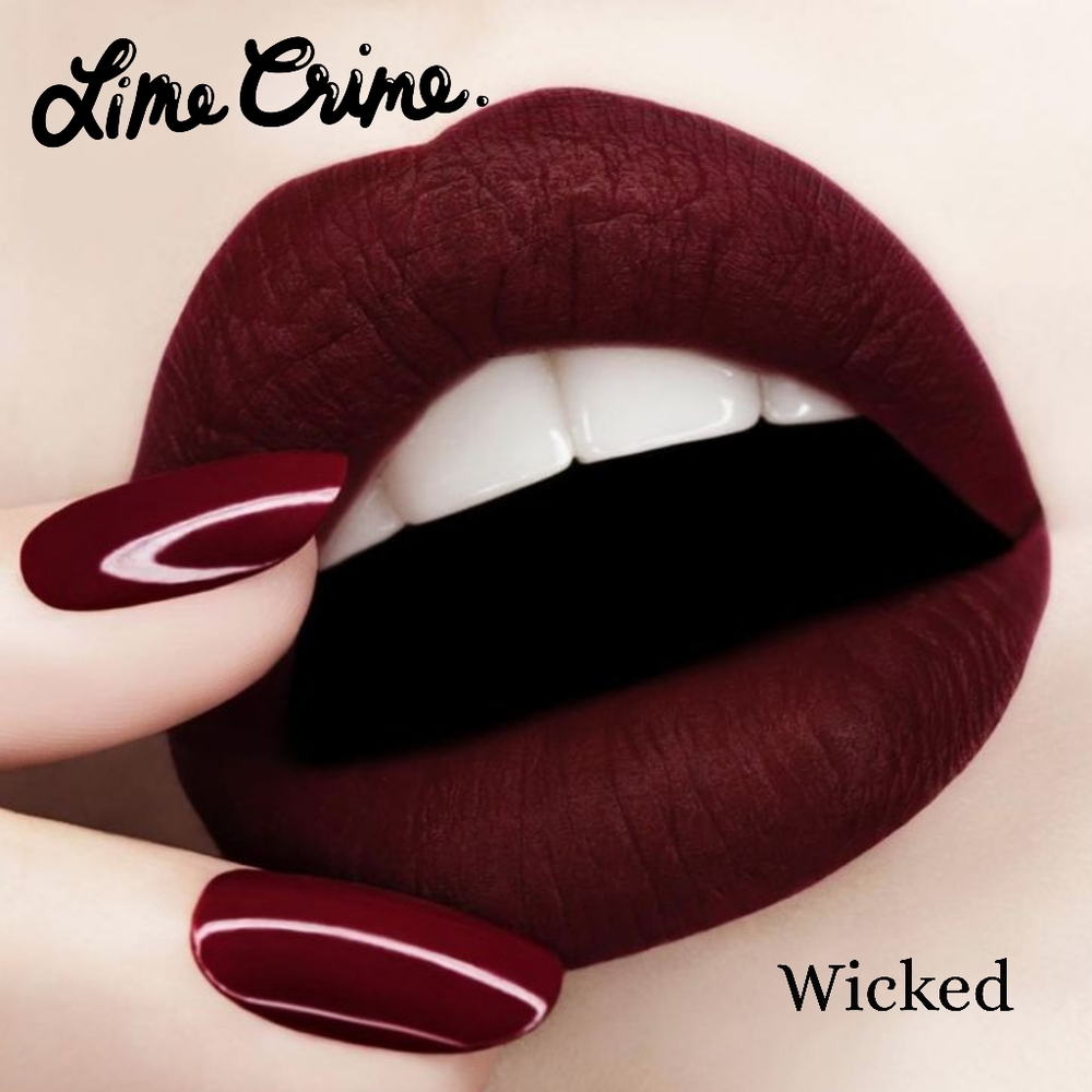 Lime Crime - Velvetines Liquid Matte Lipstick - Wicked - Picture 2 of 5